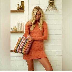 Billabong knit turtleneck dress